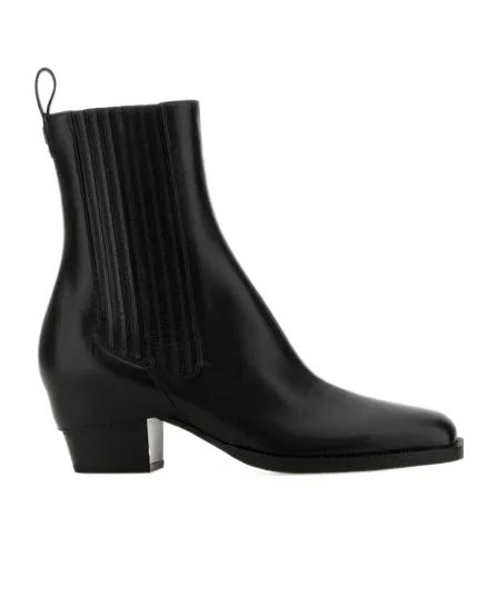 Square-Toe Ankle Boots
