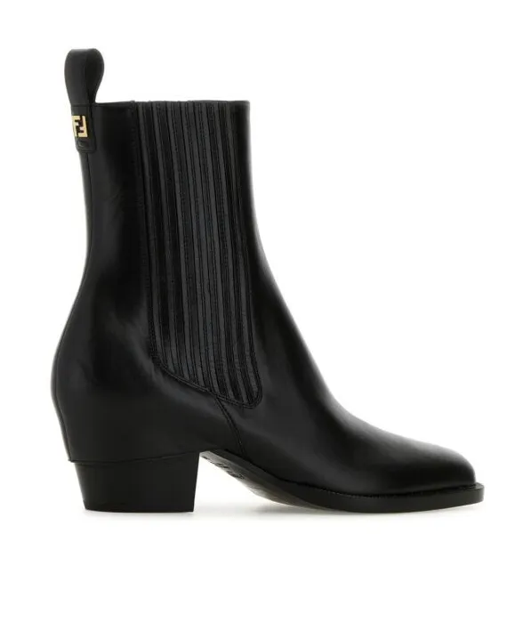 Square-Toe Ankle Boots
