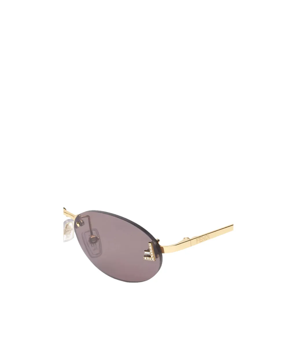 Oval Frame Sunglasses