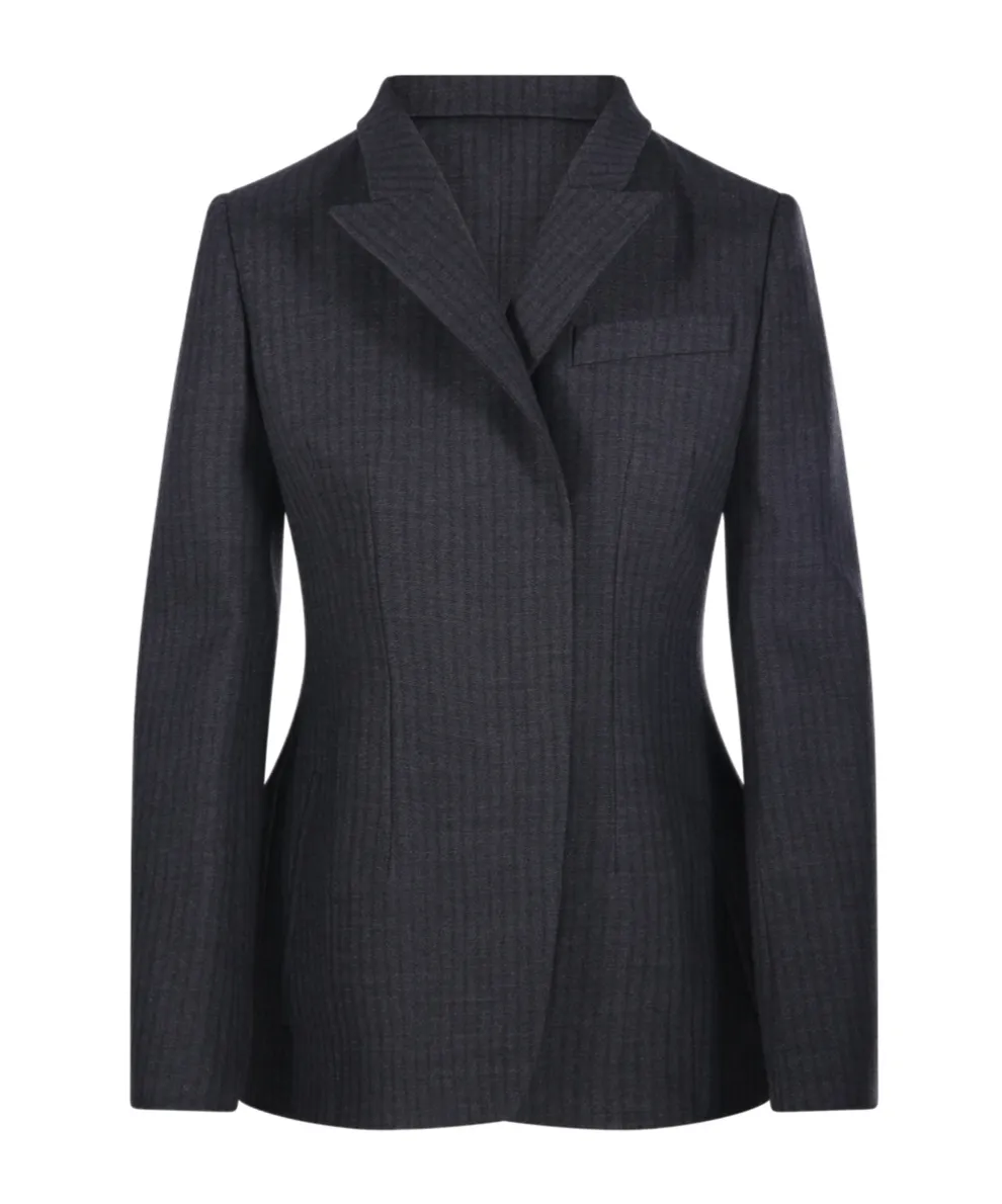 Striped Suit Coat