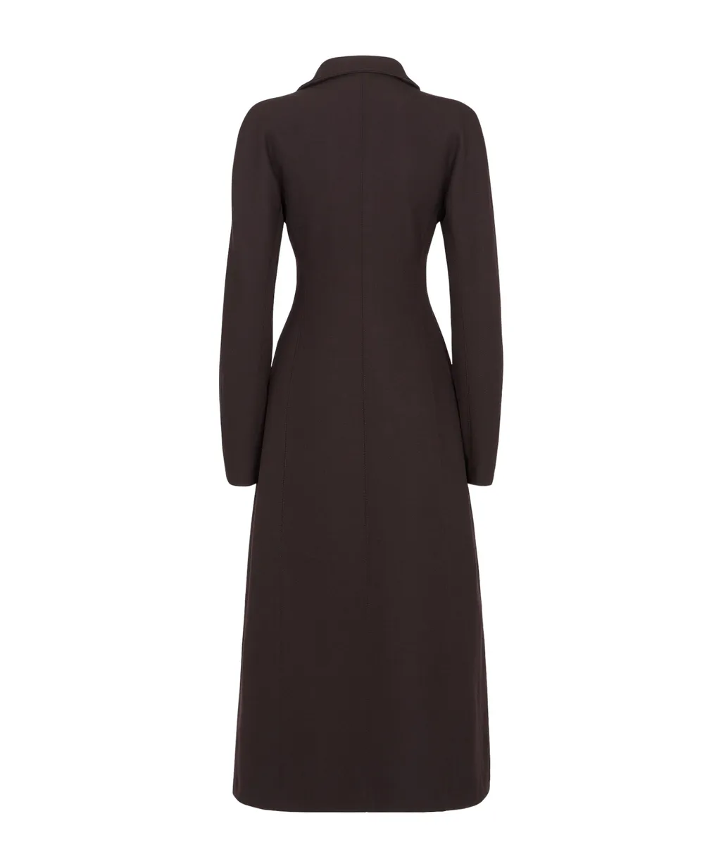Grain De Poudre Wool Coat