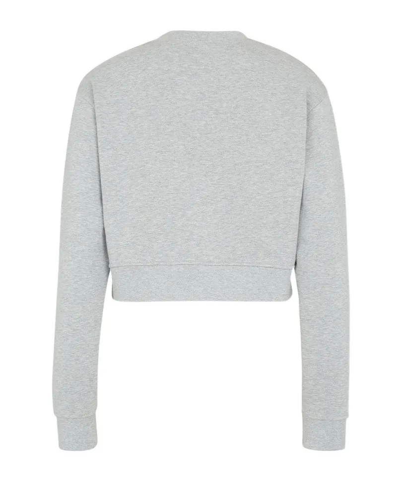 Logo Embroidered Crewneck Sweatshirt