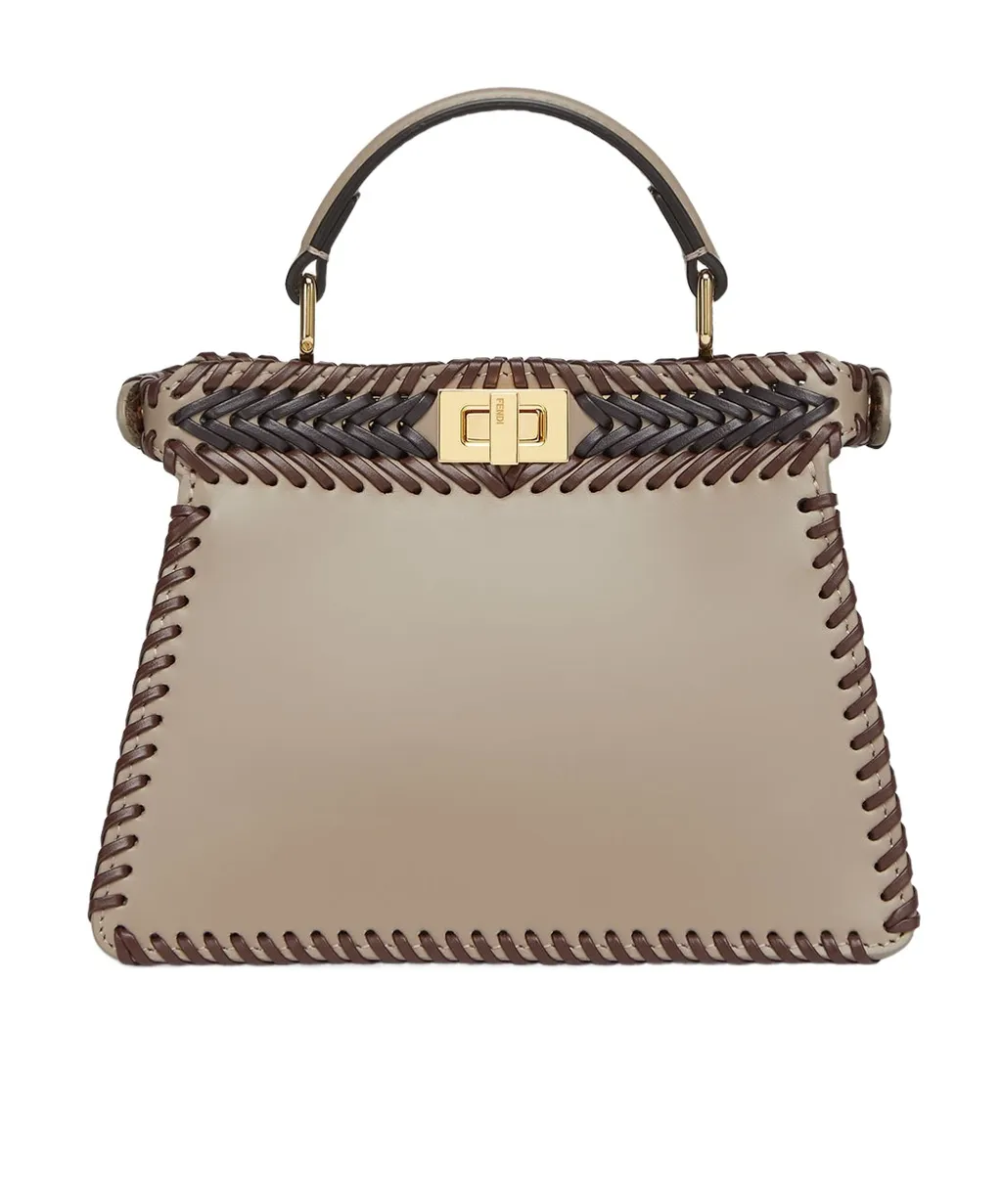 Multicolour Interlaced Leather Bag