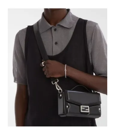 Soft Trunk Baguette Bag