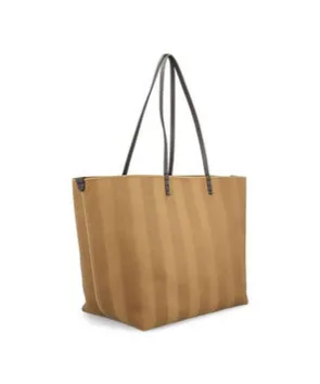 Roll Large Pequin Jacquard Tote Bag
