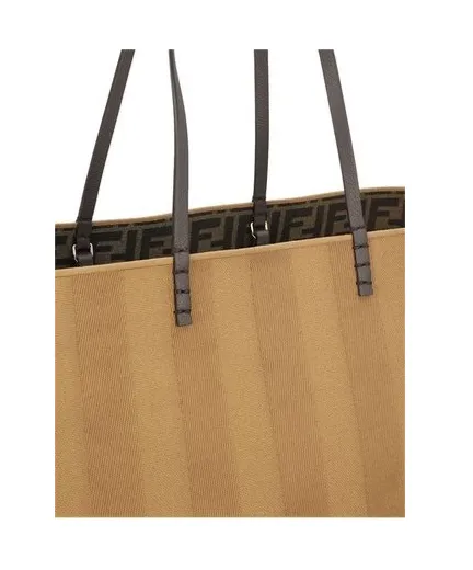 Roll Large Pequin Jacquard Tote Bag