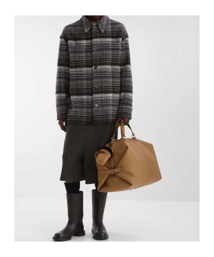Single-Breasted Striped Go-To Jacket