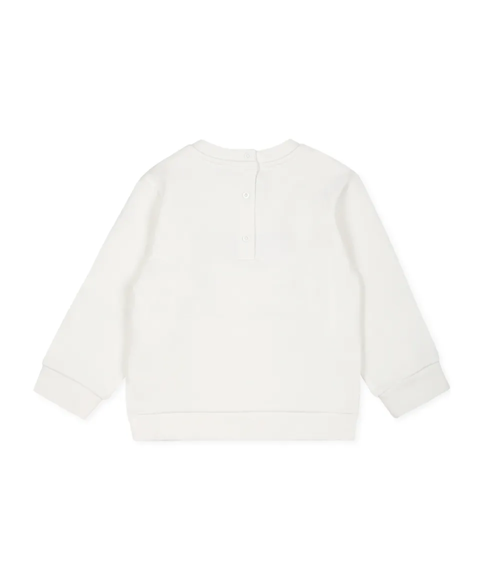 Logo Embroidered Crewneck Sweatshirt