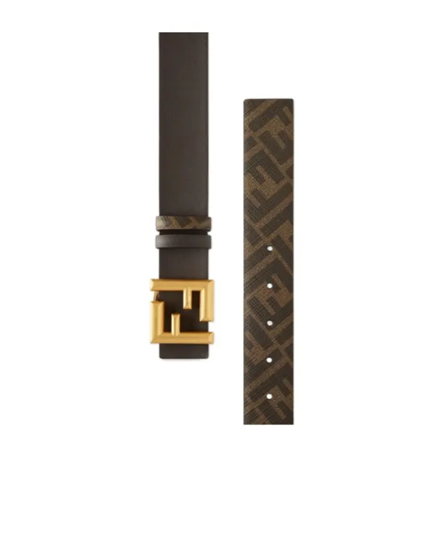 Ff Buckled Rounded Reversible Belt