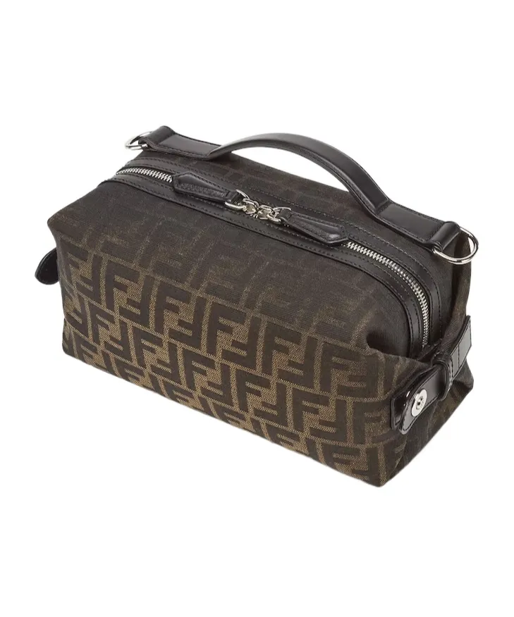 Ff Jacquard Eclissi Siesta Small Clutch Bag