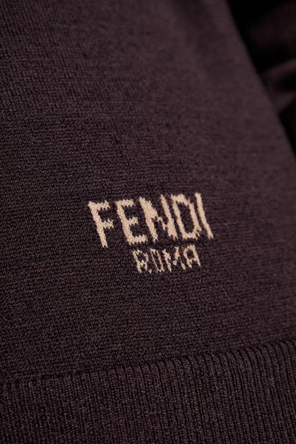 Logo Jacquard Layered-Trim Jumper