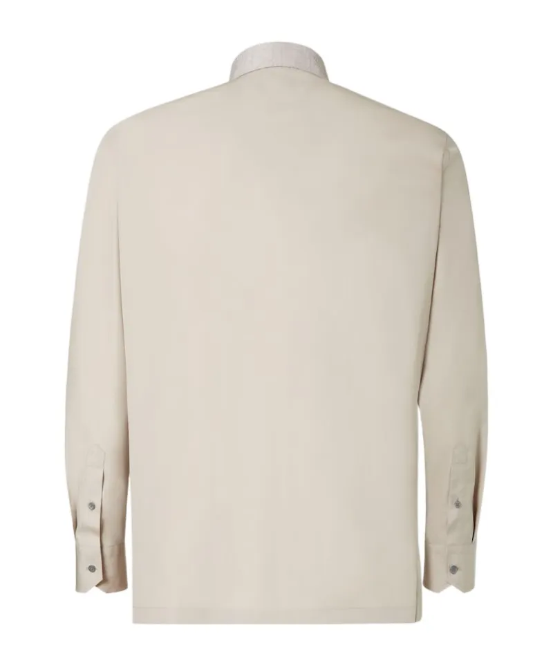 Ff Stripe Collar Shirt