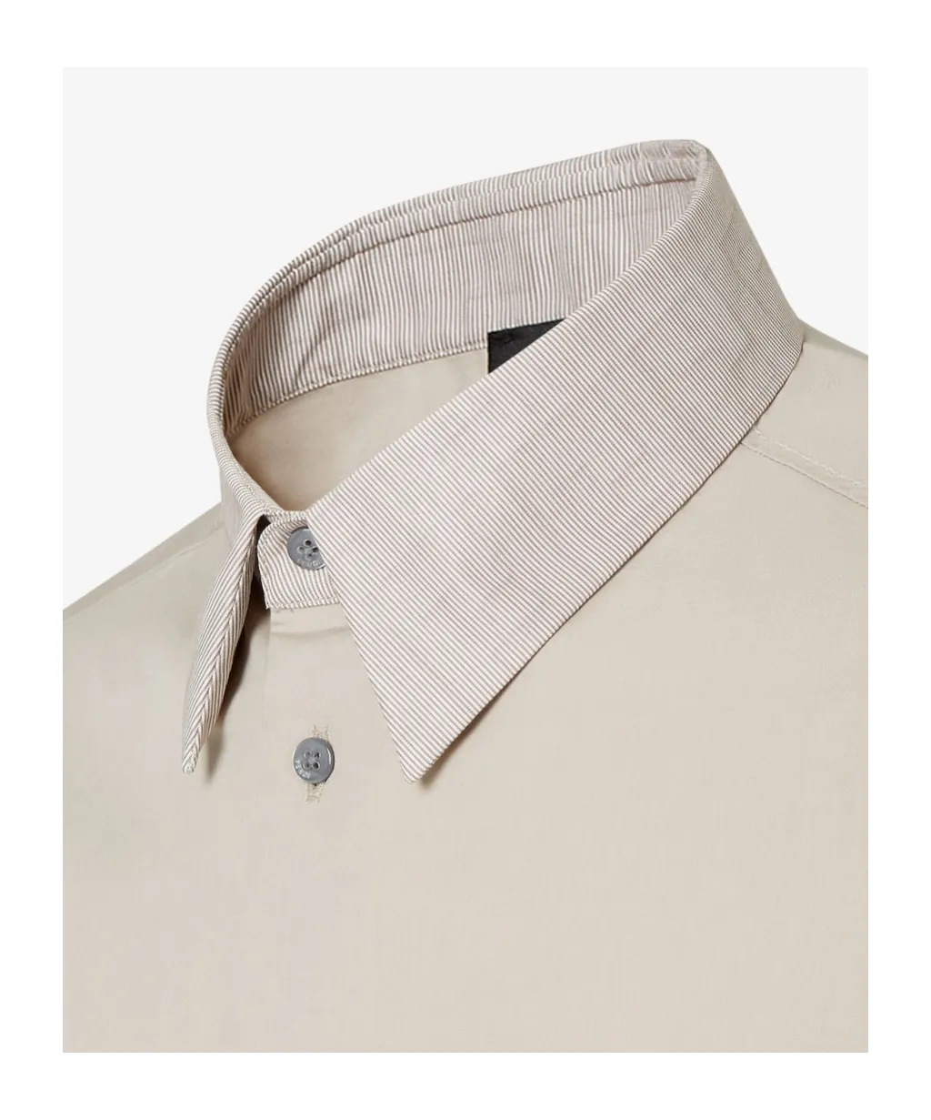 Ff Stripe Collar Shirt