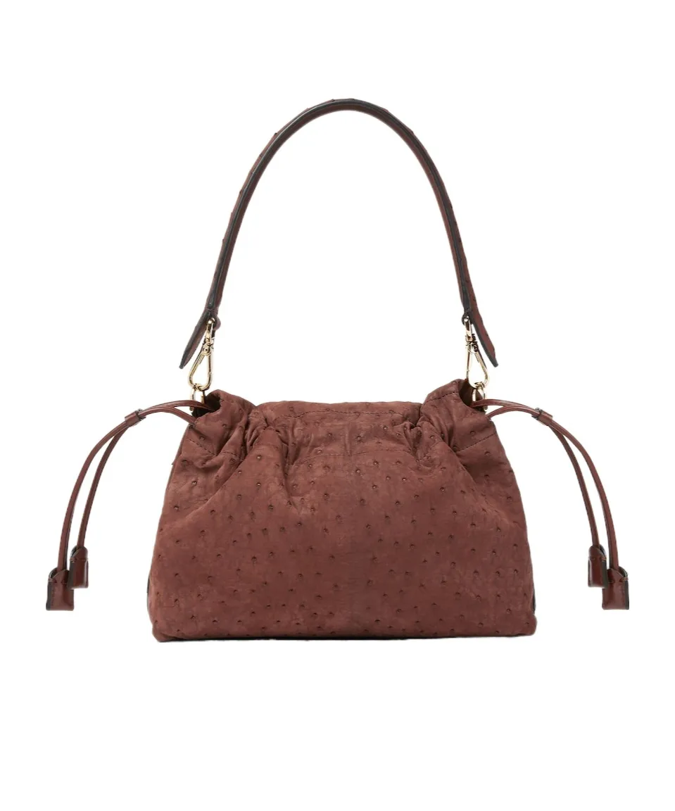 Ostrich Leather Bag
