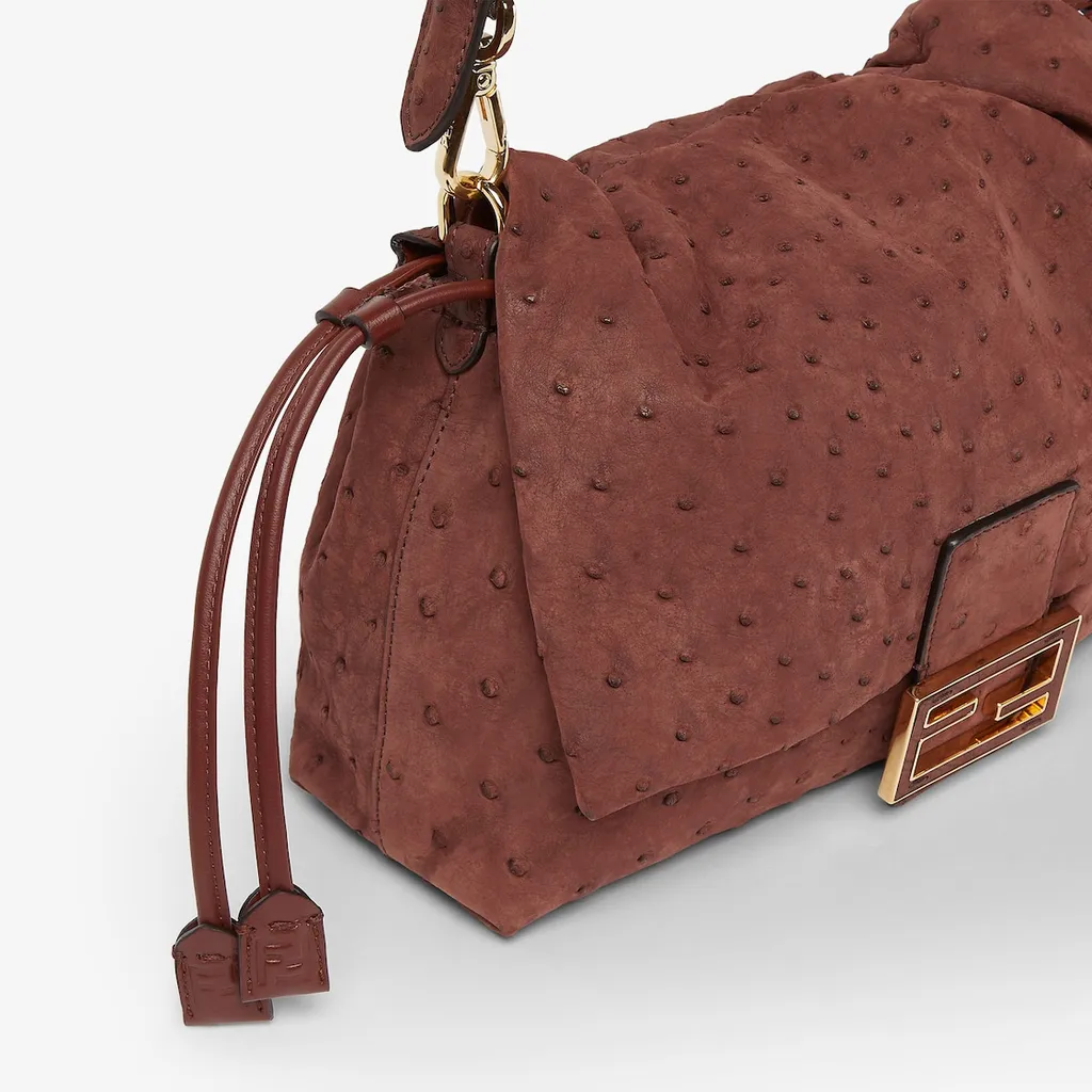 Ostrich Leather Bag