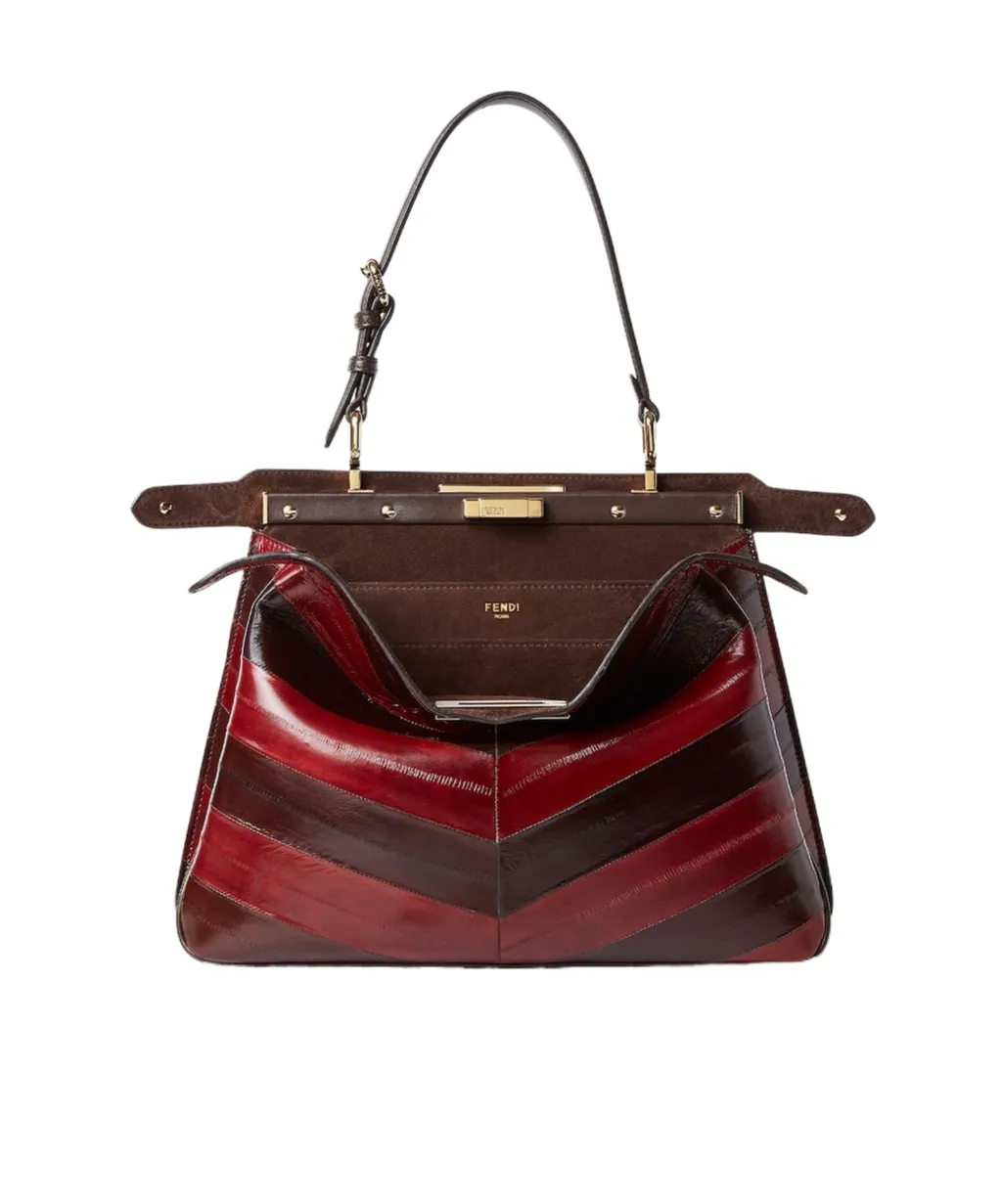 Peekaboo Soft Medium Tote Bag