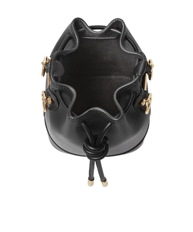 Mon Tresor Drawstring Mini Bucket Bag