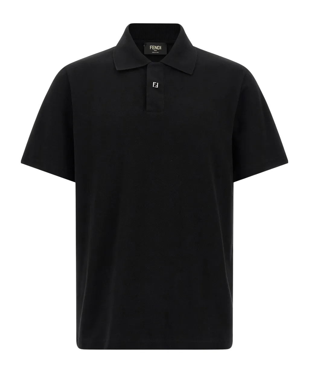 Ff Detail Piqué Polo Shirt