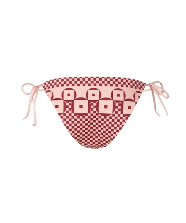 Patchwork Print Bikini Bottoms