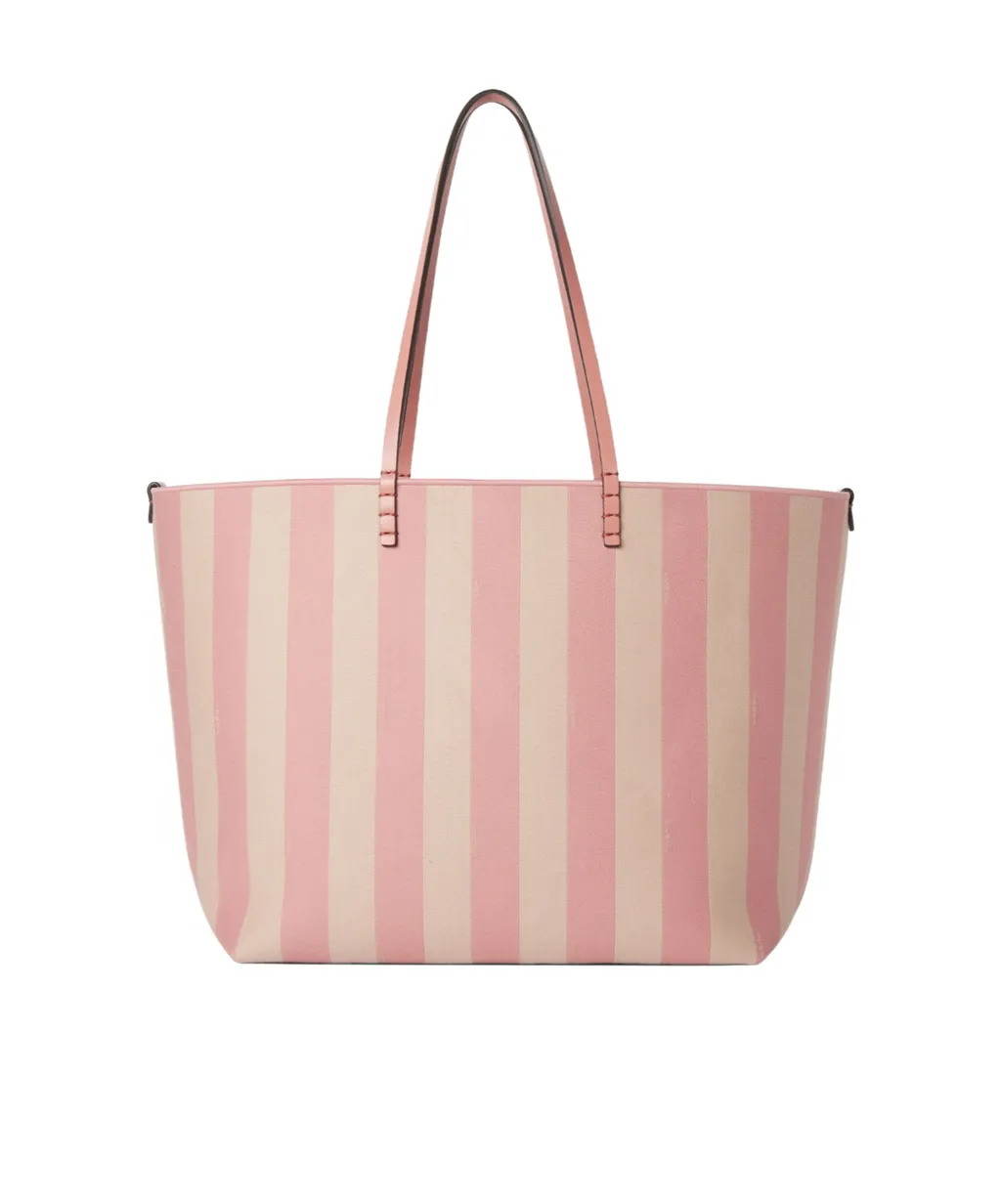 Roll Striped Large Tote Bag
