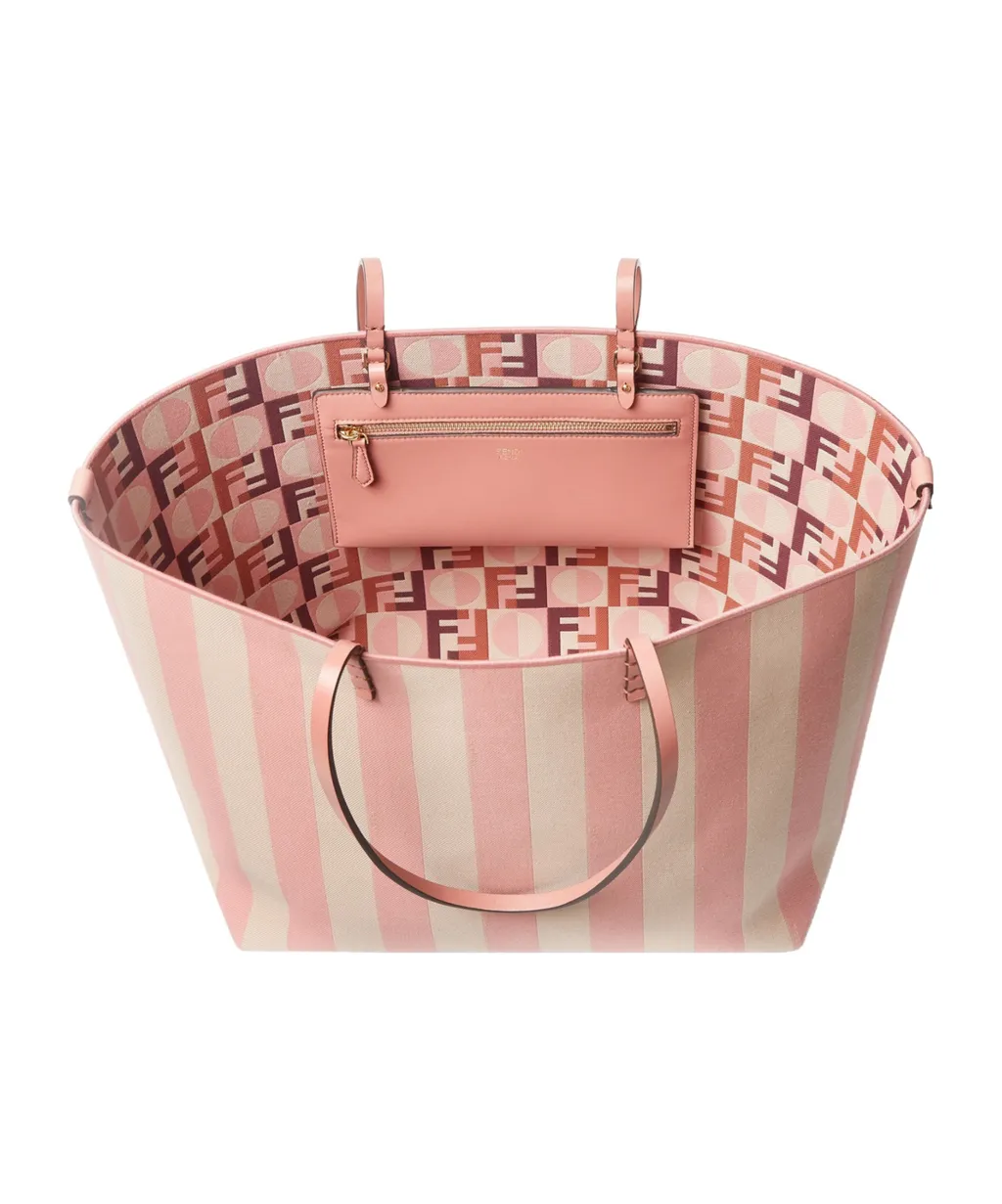 Roll Striped Large Tote Bag