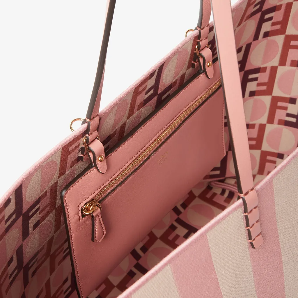 Roll Striped Large Tote Bag