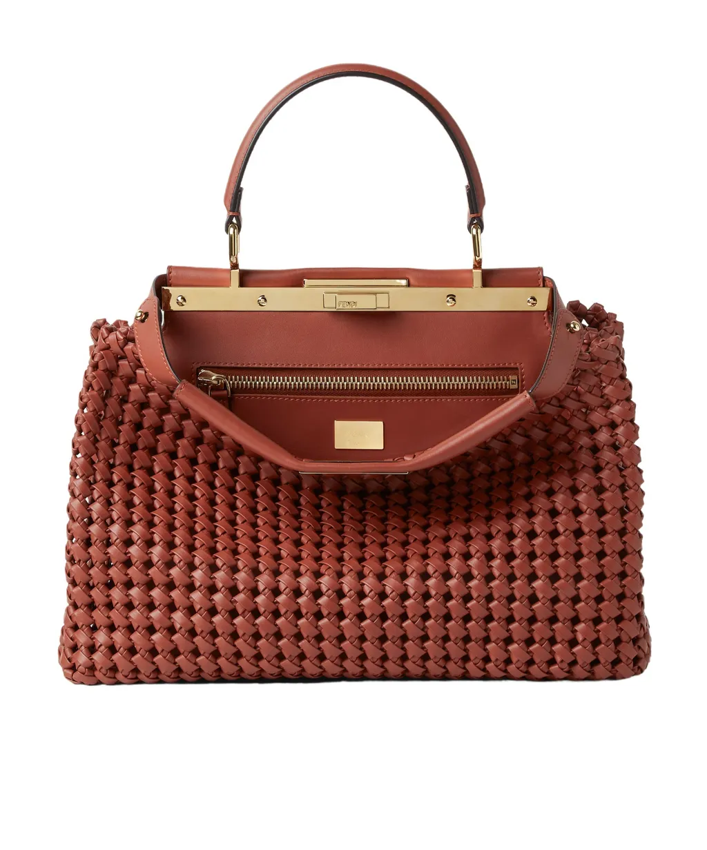 Interlaced Leather Bag