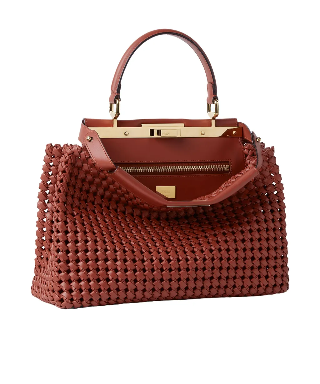 Interlaced Leather Bag