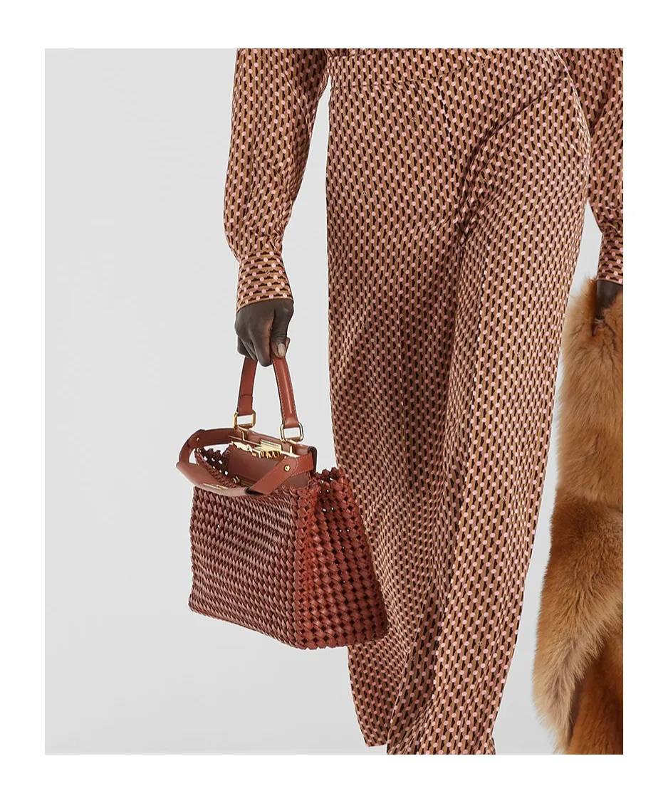 Interlaced Leather Bag