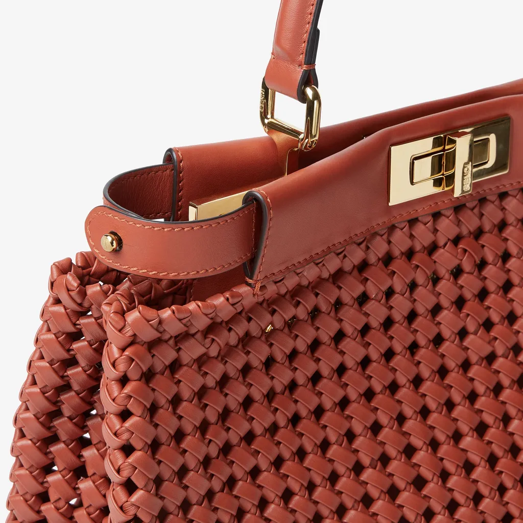 Interlaced Leather Bag