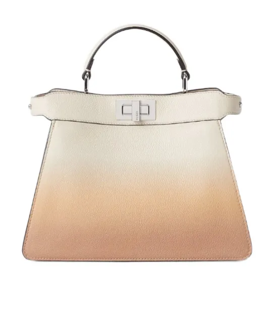 Small Peekaboo Gradient-Effect Tote Bag