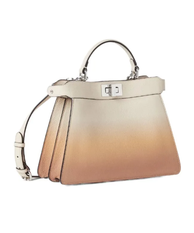 Small Peekaboo Gradient-Effect Tote Bag