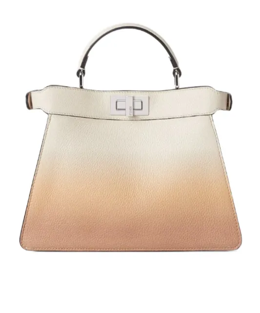 Small Peekaboo Gradient-Effect Tote Bag