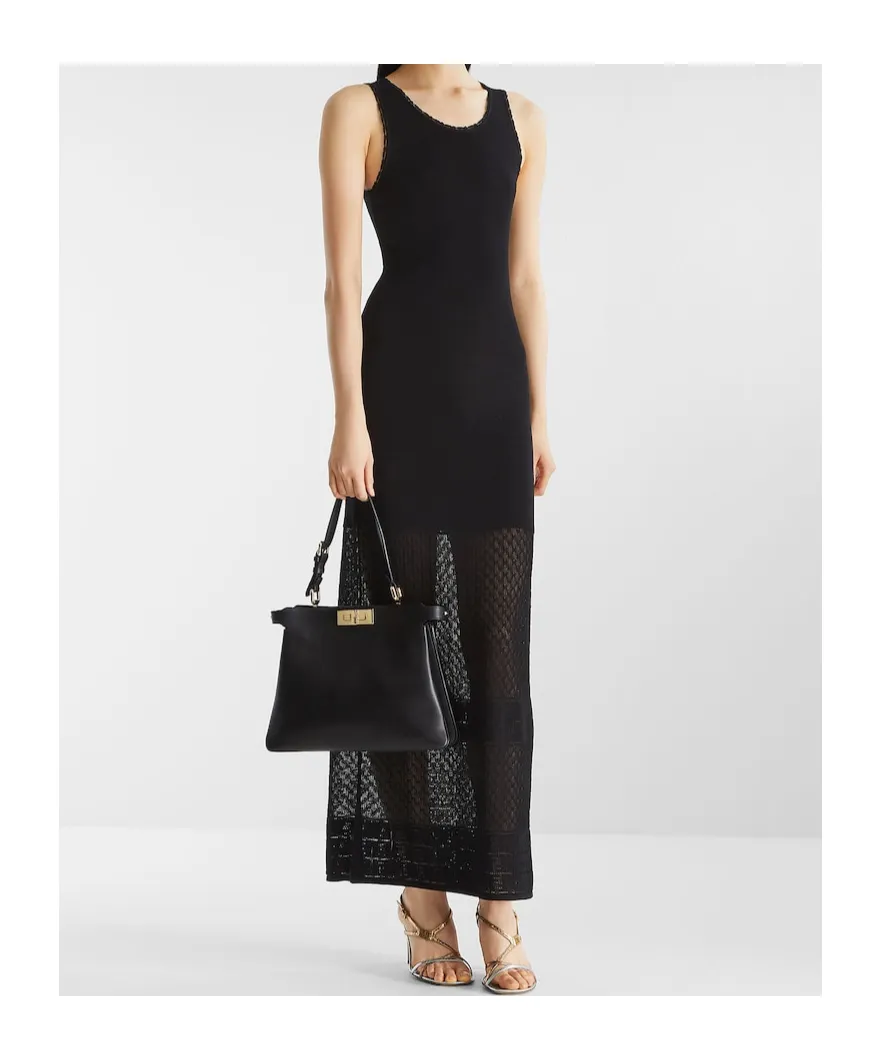 Viscose And Cotton Dress