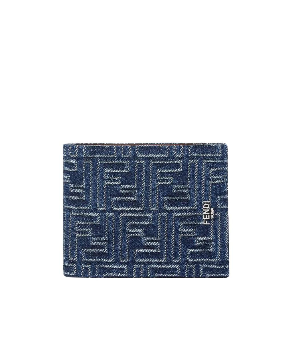 Ff Jacquard Bi-Fold Wallet