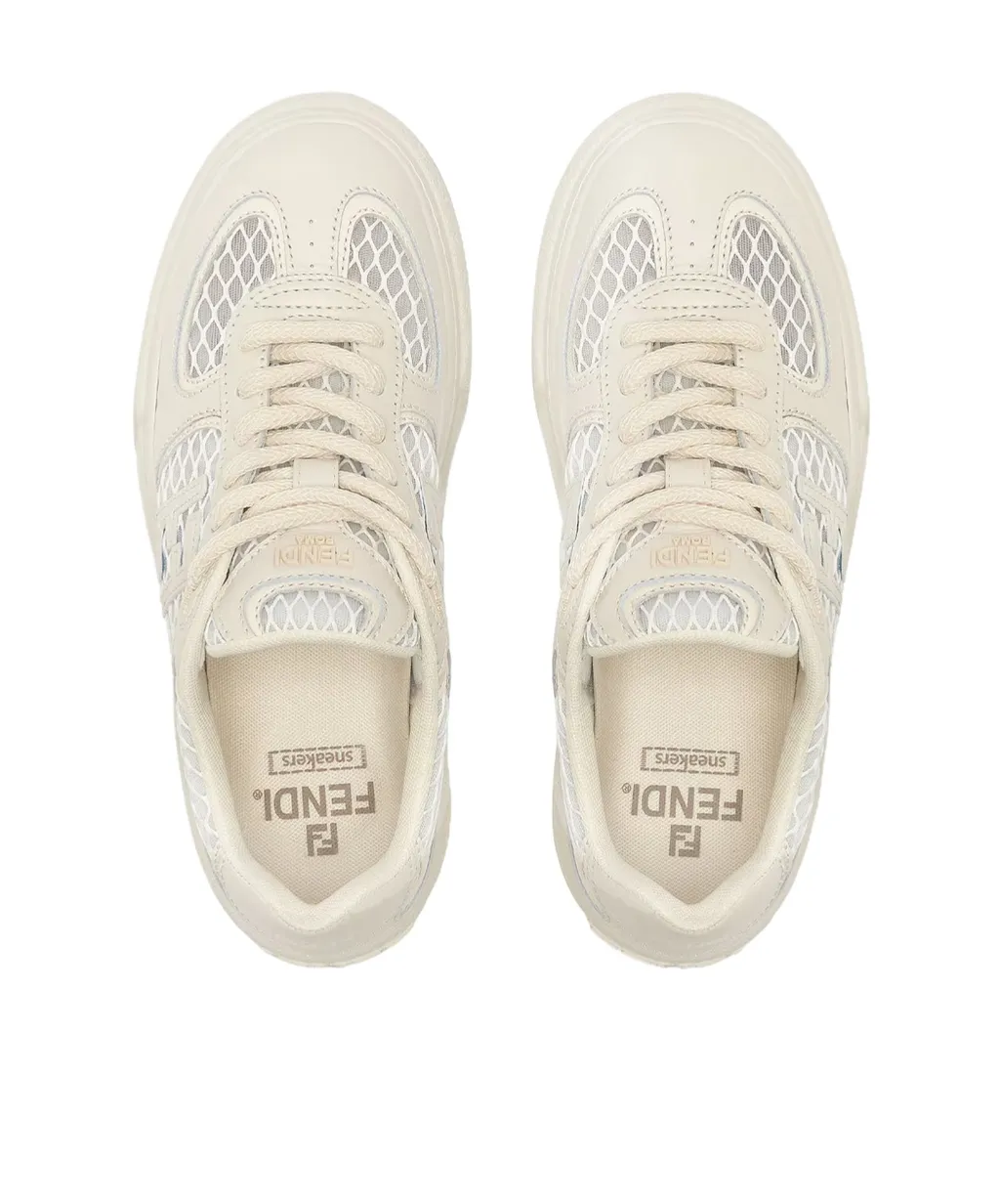 Fendi Match Platform Low-Top Sneakers