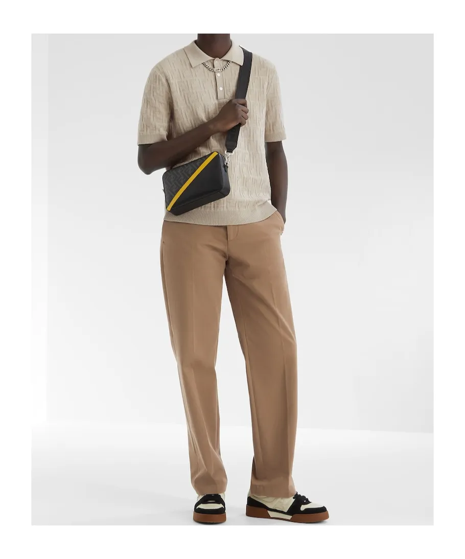 Tapered-Leg Tailored Cigarette Trousers
