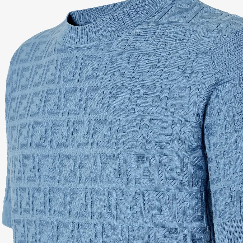 All-Over Ff Logo Crewneck Sweater