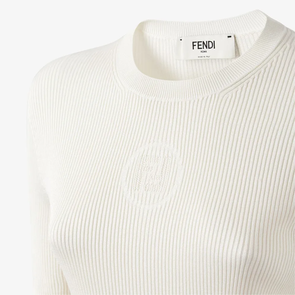 Logo Stamp Short Sleeved Crewneck Jumper