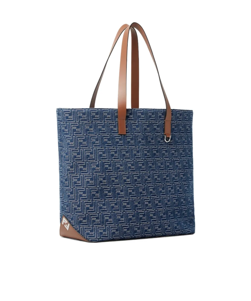 Ff Jacquard Medium Tote Bag