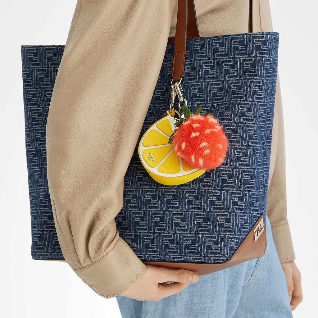 Ff Jacquard Medium Tote Bag