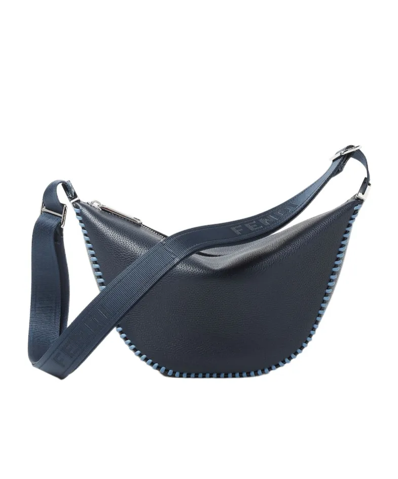 Melon Zip-Up Small Messenger Bag