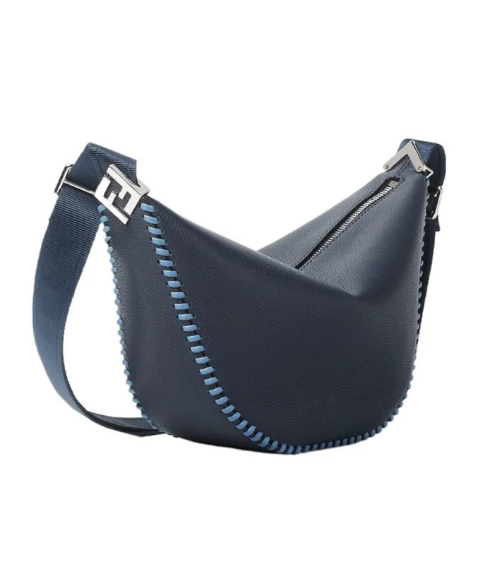 Melon Zip-Up Small Messenger Bag