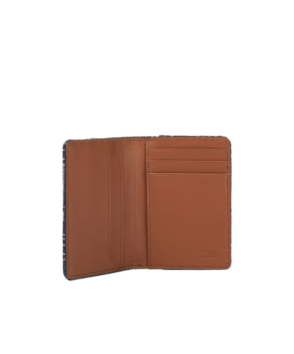 Ff Jacquard Bi-Fold Card Holder