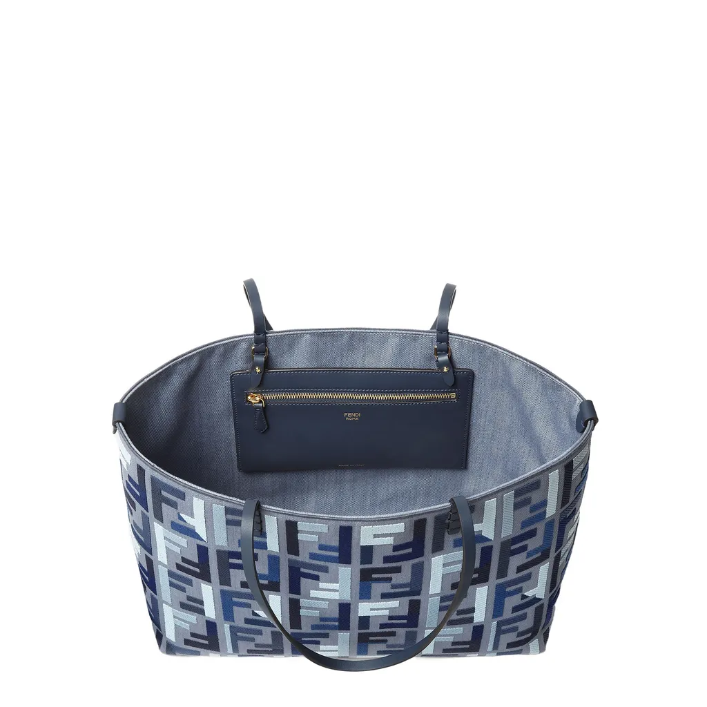 Roll Ff Embossed Large Tote Bag