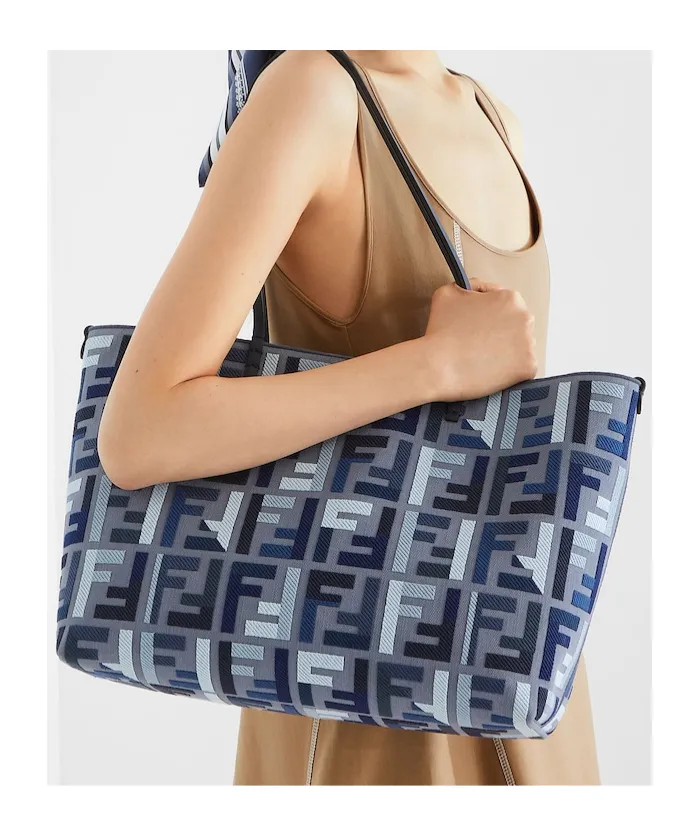 Roll Ff Embossed Large Tote Bag