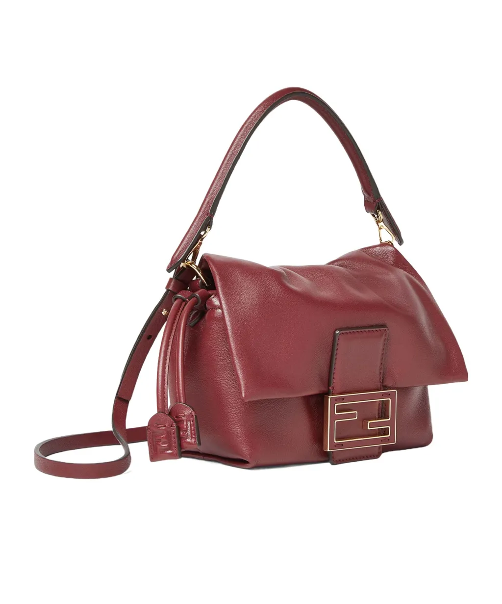 Mamma Baguette Leather Tote Bag