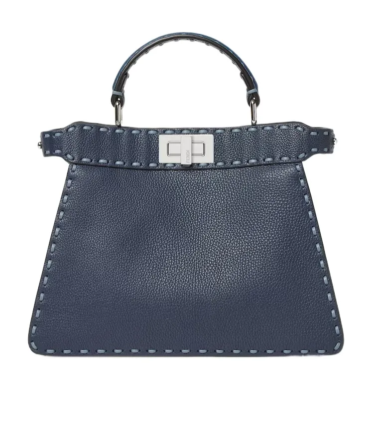 Selleria Bag With 556 Hand-Sewn Topstitches