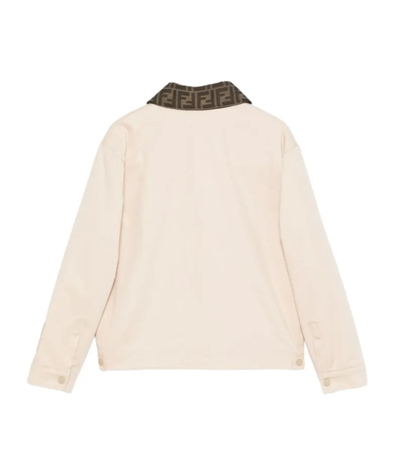 Monogram-Collar Jacket