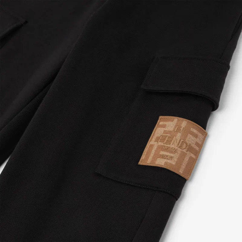 Logo-Patch Cargo Trousers